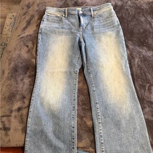 2 Pairs - Madewell Kick Out Crop Mid Rise